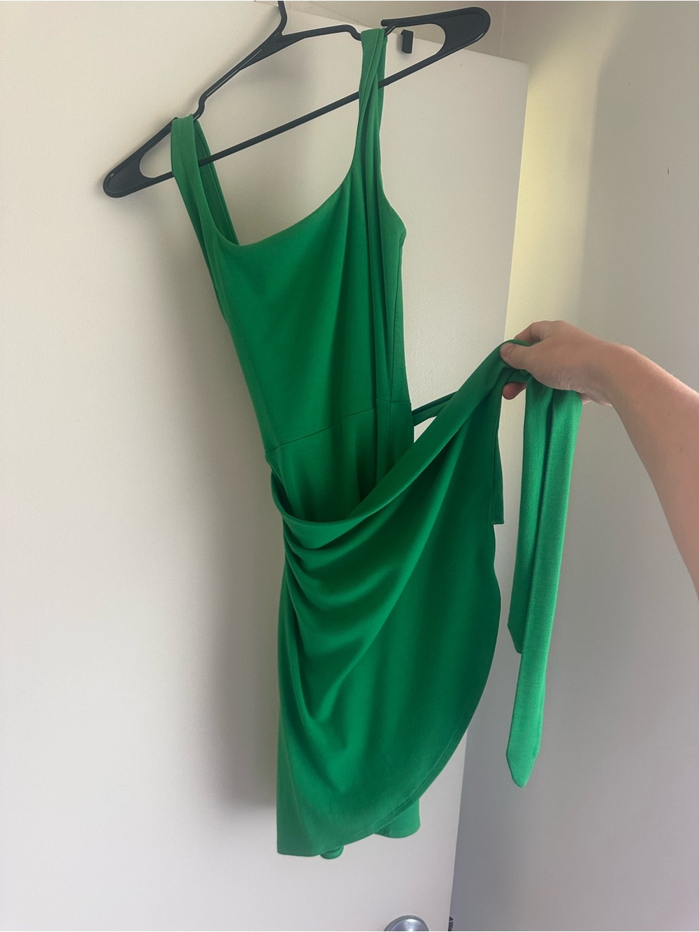 Aritzia Saturn mini wrap dress